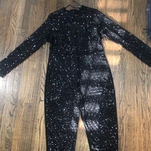 Sequence see-through jumper